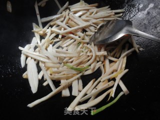 耗油三丝的做法步骤：5