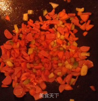 懒人炒剩饭的做法步骤：5