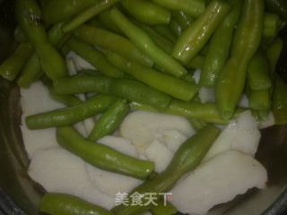 当豆角芋头遇上蕃茄的做法步骤：2