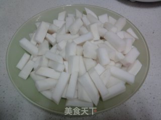滋补羊肉萝卜汤的做法步骤：2