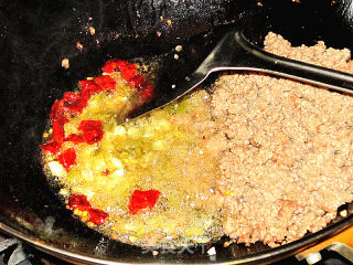 芹菜野山椒爆炒牛肉沫~❤下饭神器❤的做法步骤：5
