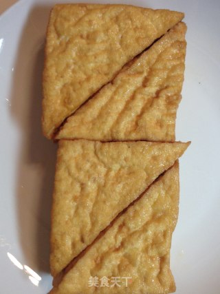 油豆腐燒茄菇 【傳統的家常炒菜】新鮮嚐的做法步骤：4
