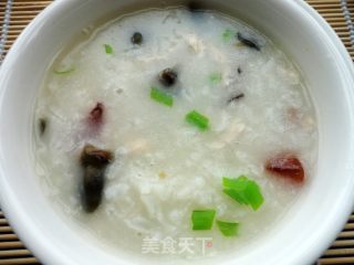皮蛋瘦肉粥的做法步骤：9