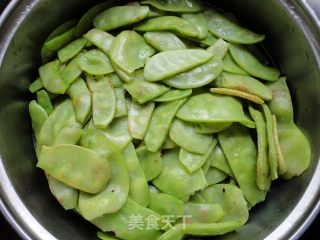 自制干梅豆的做法步骤：6