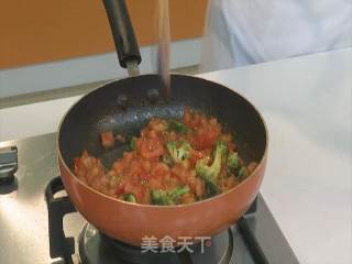 番茄酿肉的做法步骤：5