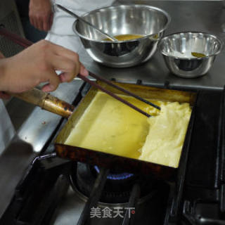 日式厚蛋烧的做法步骤：8