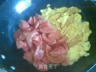 番茄炒蛋的做法步骤：4