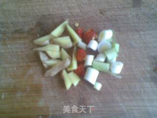 大蒜炒猪肝的做法步骤：4