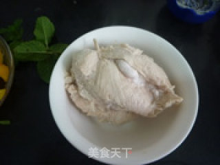 彩椒鸡丝的做法步骤：4
