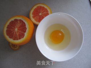香橙蒸蛋的做法步骤：3