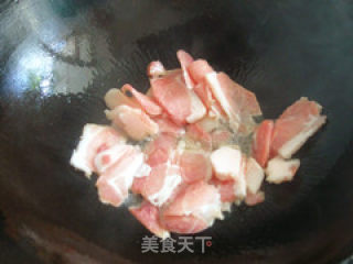 辣白菜炒五花肉的做法步骤：6