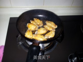 香煎鸡中翅的做法步骤：5
