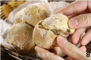 丑怪小石头(简易圆面包)的做法步骤：8