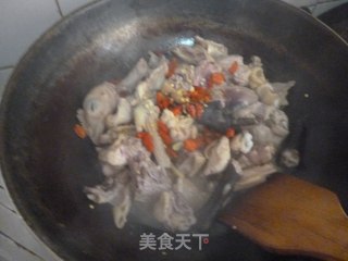 辣炒鸡块的做法步骤：5