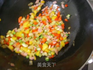 简易披萨的做法步骤：2