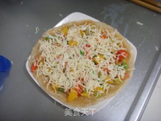 简易披萨的做法步骤：6
