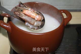 鸡肉大虾粥---绝对值得一试的粥的做法步骤：10