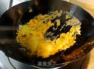 韭黄炒蛋的做法步骤：5