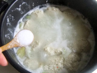 豆腐丸子汤的做法步骤：7