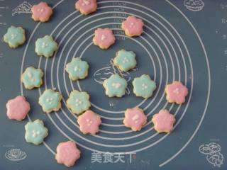 宛如梦幻---樱花霜糖饼干的做法步骤：13