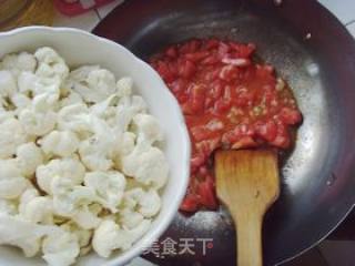西红柿炒菜花的做法步骤：10
