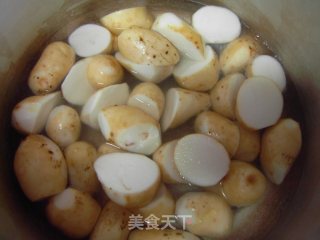 红烧芋儿鸡的做法步骤：3