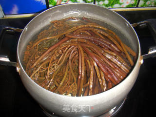 凉拌美味蕨菜的做法步骤：5