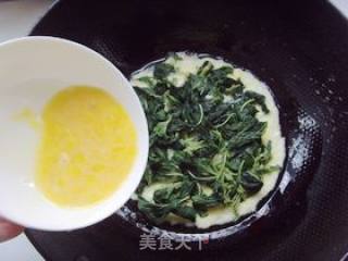 苋菜鸡蛋饼的做法步骤：7