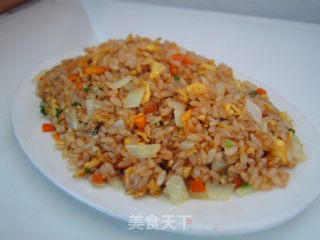 花样炒饭的做法步骤：5