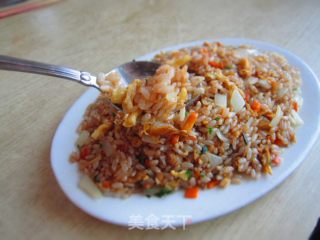花样炒饭的做法步骤：6