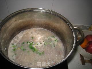 猪腰瘦肉粥的做法步骤：8