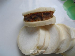 清蒸蚝油鲍菇夹的做法步骤：3