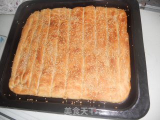 葱香肋排烤饼的做法步骤：10