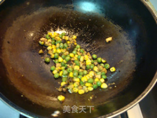 豆豉蚝油炒饭的做法步骤：5