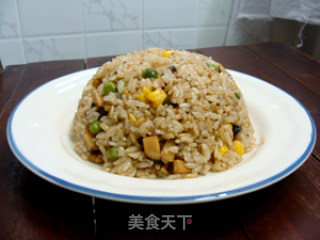 豆豉蚝油炒饭的做法步骤：10