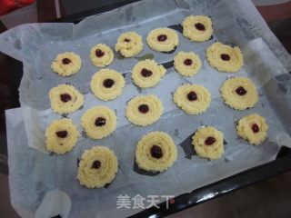 蓝莓奶香小曲奇的做法步骤：8