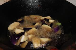 肉段溜茄子的做法步骤：7