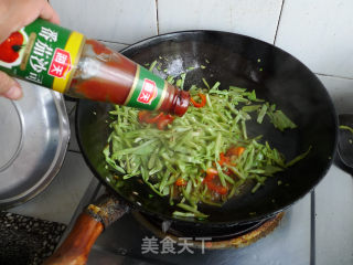 酱香扁豆丝的做法步骤：6