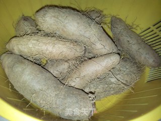 水煮甜薯的做法步骤：1