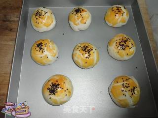 蛋黄酥的做法步骤：21