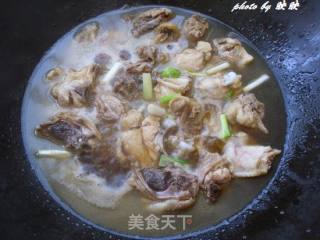 鸡汤米线的做法步骤：5