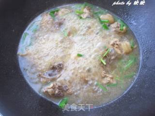 鸡汤米线的做法步骤：6
