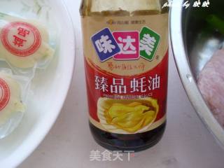 平菇豆腐烧肉的做法步骤：4