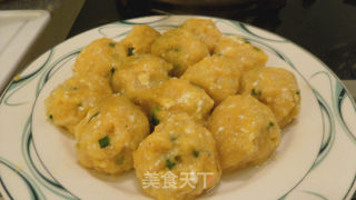 南瓜豆腐素丸子两吃的做法步骤：8