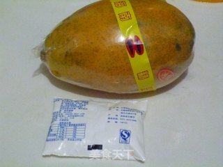 木瓜酸奶水果盅——焙乐格格的早餐（一）的做法步骤：1
