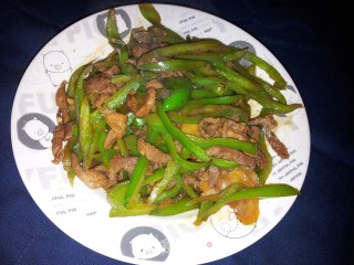 椒辣炒肉丝的做法步骤：9