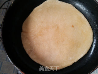 烙饼卷鸡蛋的做法步骤：11
