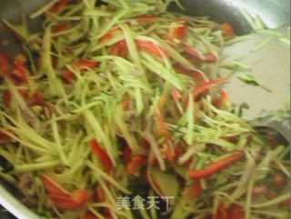 南瓜肉丝的做法步骤：8
