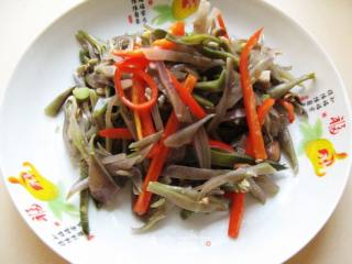我爱素食 ---- 清炒紫扁豆角的做法步骤：8
