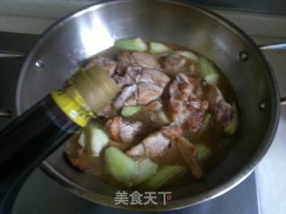 番茄丝瓜烩排骨的做法步骤：12